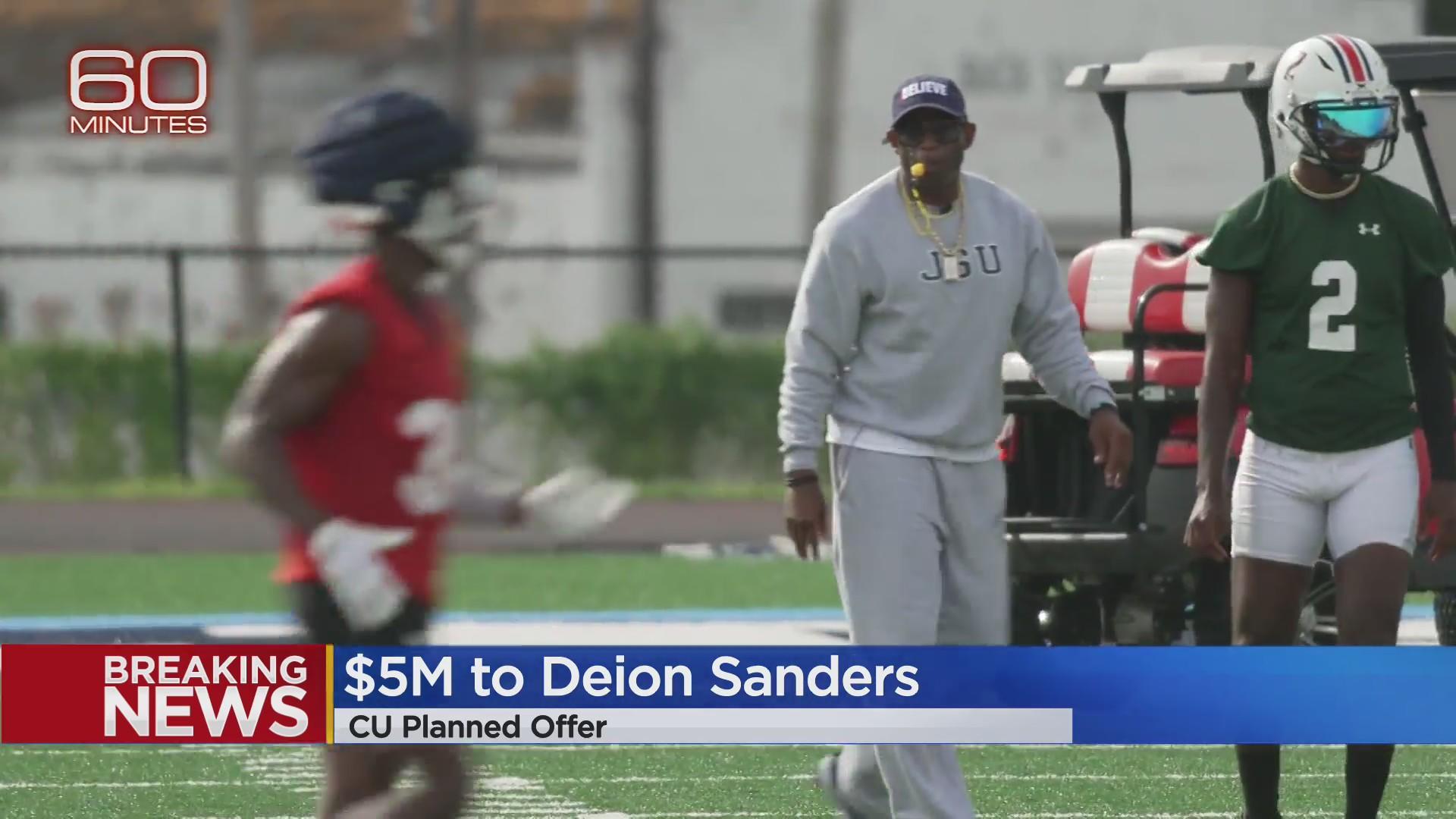 How did Colorado lure Deion Sanders from Jackson State?