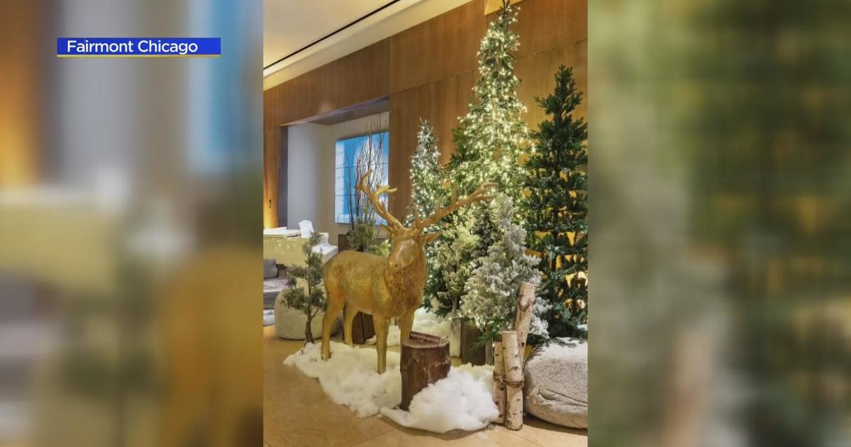 'Breakfast with Santa' at Fairmont Chicago Hotel today CBS Chicago