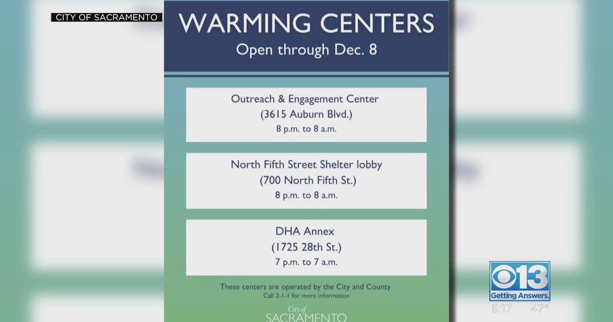 Warming centers open as temperatures drop this weekend