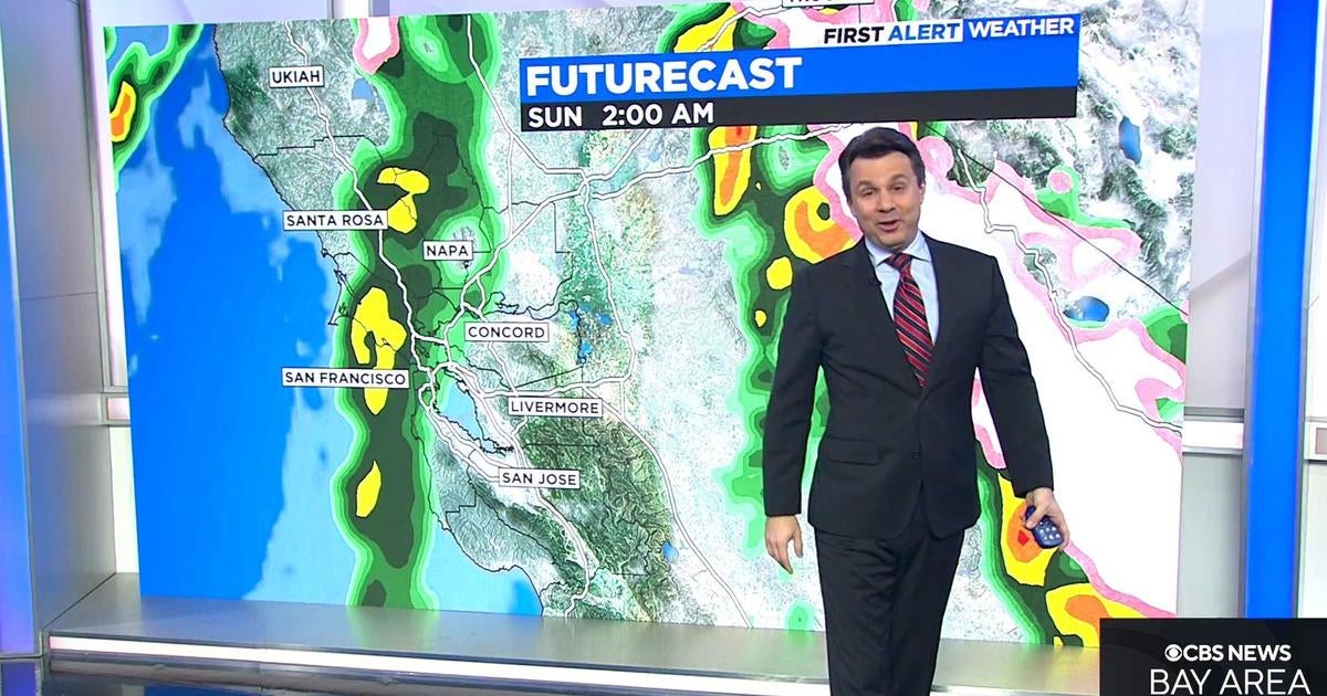 First Alert Weather Saturday Night Forecast - CBS San Francisco