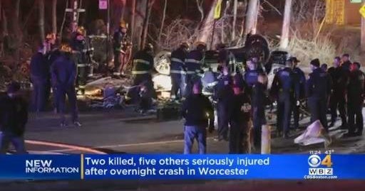 2 dead after crash on Grafton Street in Worcester CBS Boston