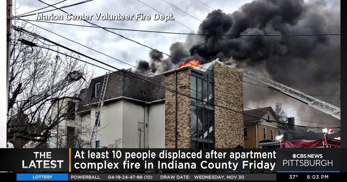 At Least 10 Displaced After Fire At Indiana County Apartment Complex ...