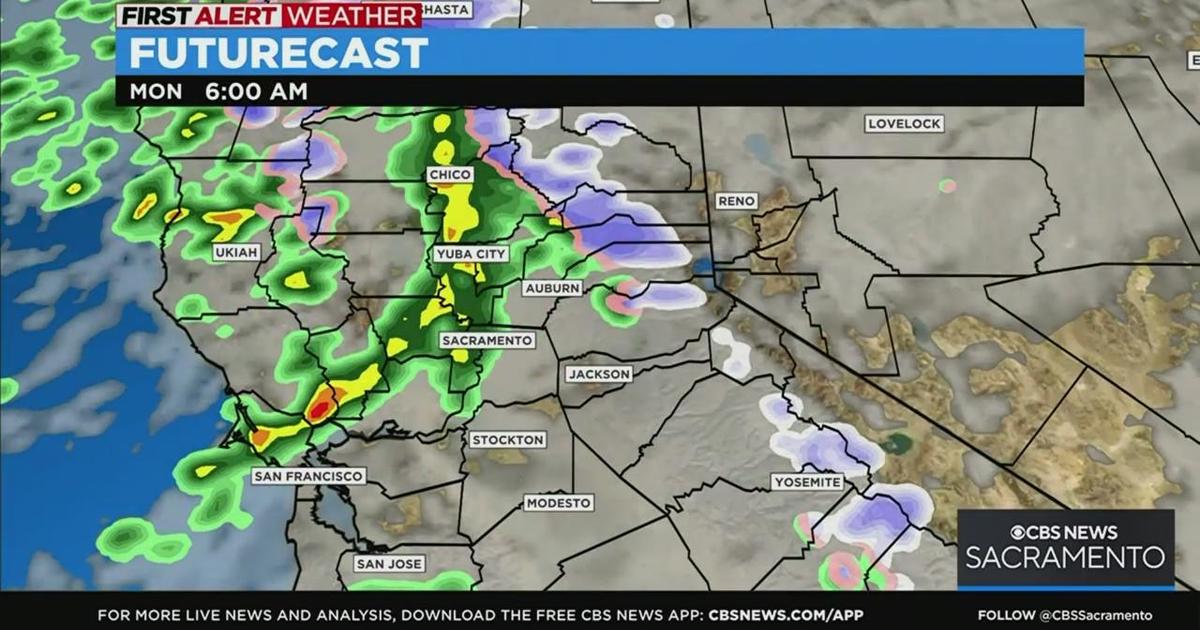 Sunday First Alert Forecast - 9 A.m. - CBS Sacramento