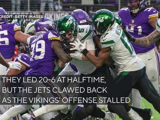 Vikings defense makes late stand in 27-22 win over Jets North News