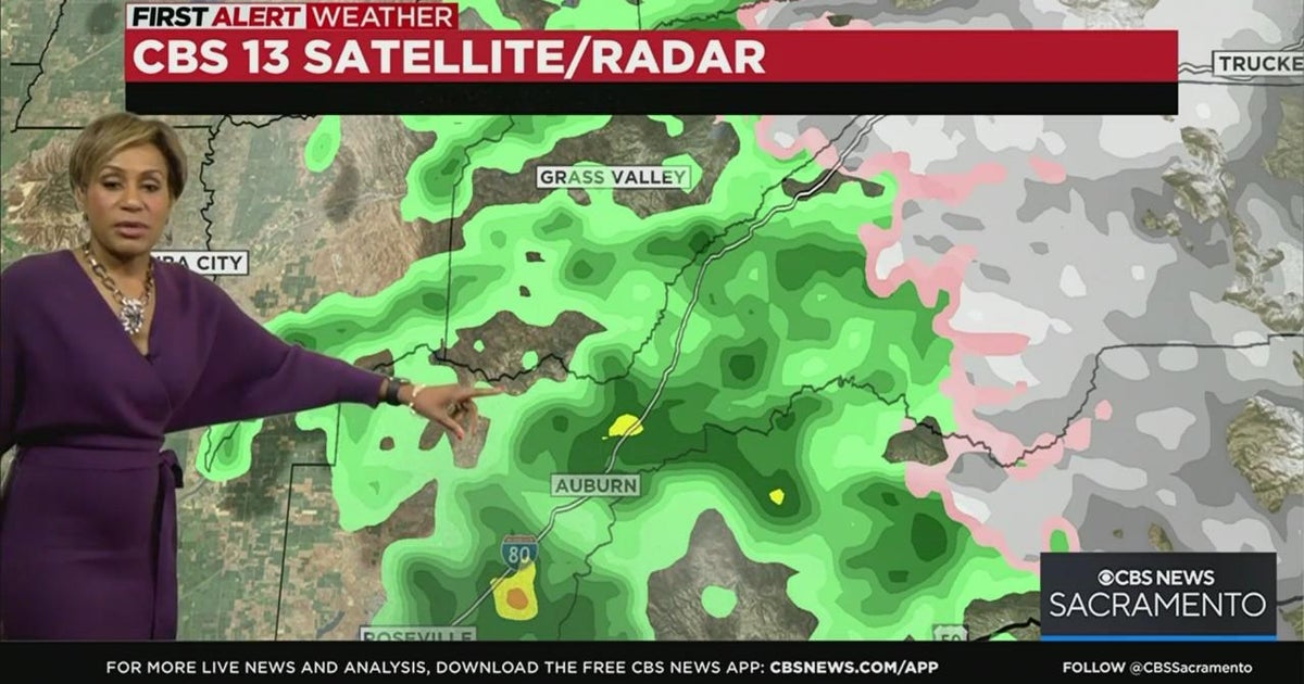 Monday morning weather forecast - 8 a.m.