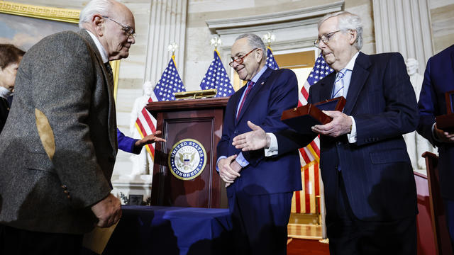 Congressional Gold Medal Ceremony Held To Honor Capitol Police 
