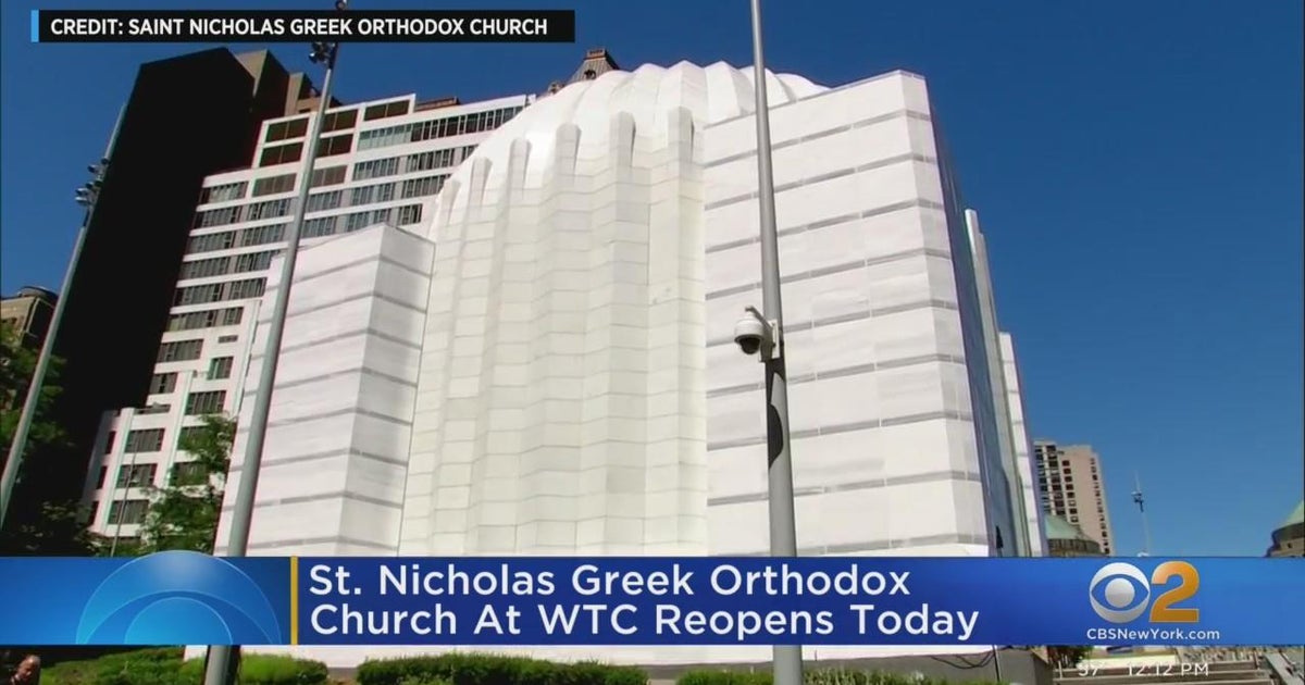 Church reopens 2 decades after 9/11 attacks - CBS New York