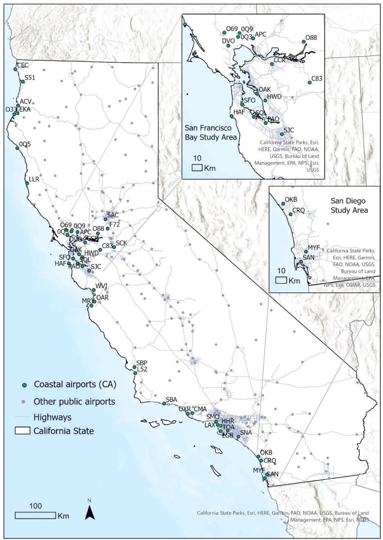 Flooding could soon disrupt airport operations in California as climate ...