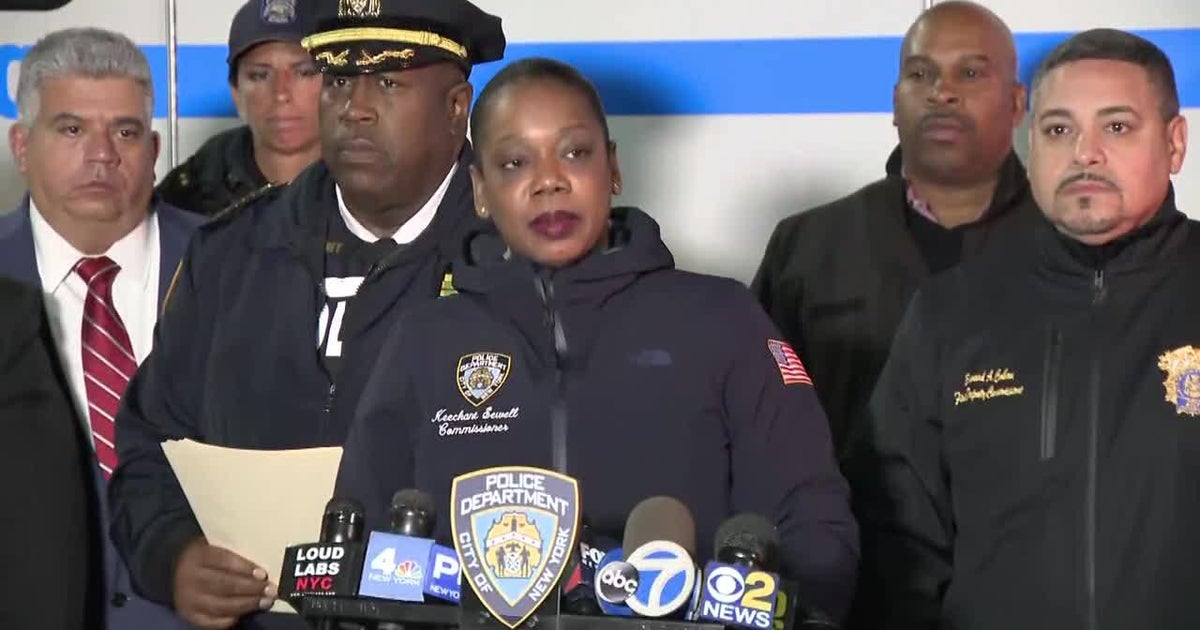NYPD presser on deadly shooting spree - CBS New York