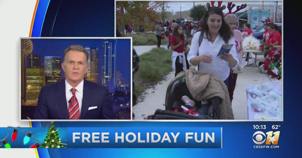 Holiday fun brings a Dallas community together - CBS Texas