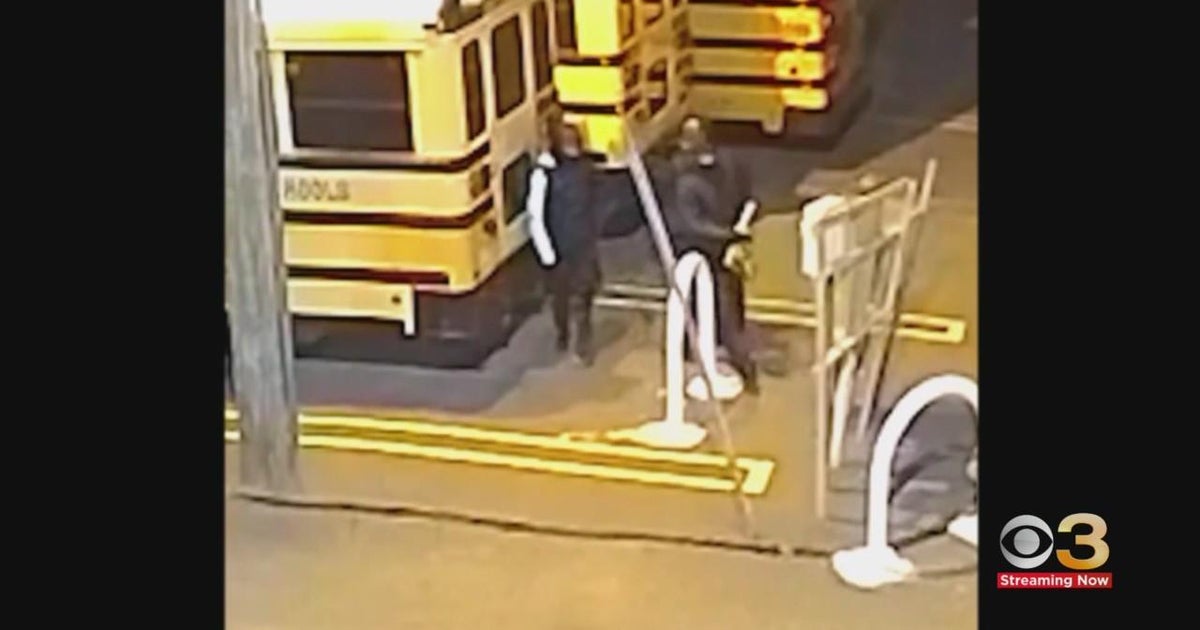Police release surveillance video of suspects wanted in school bus