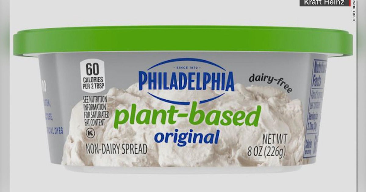 Plantbased Philadelphia cream cheese available in select stores CBS