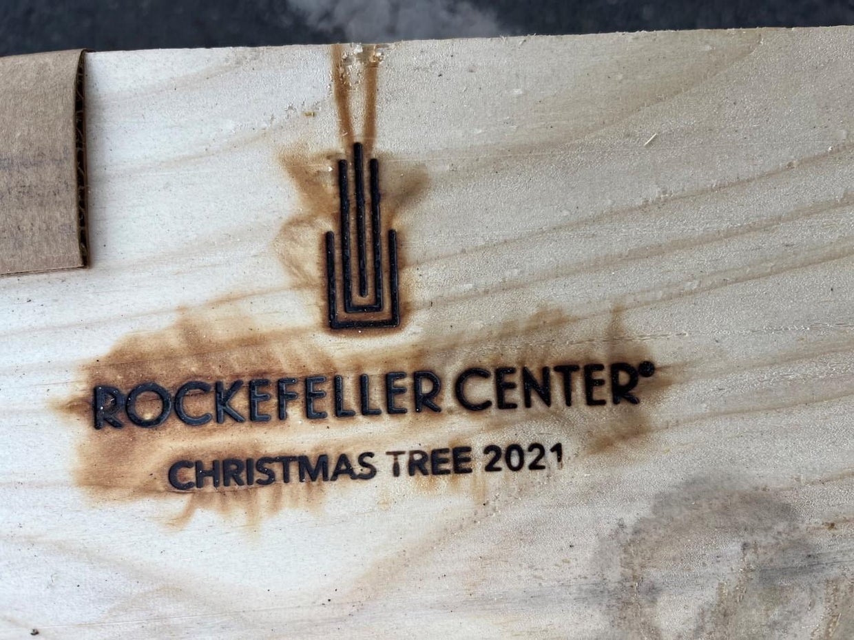 Lumber milled from 2021 Rockefeller Christmas tree donated for Habitat