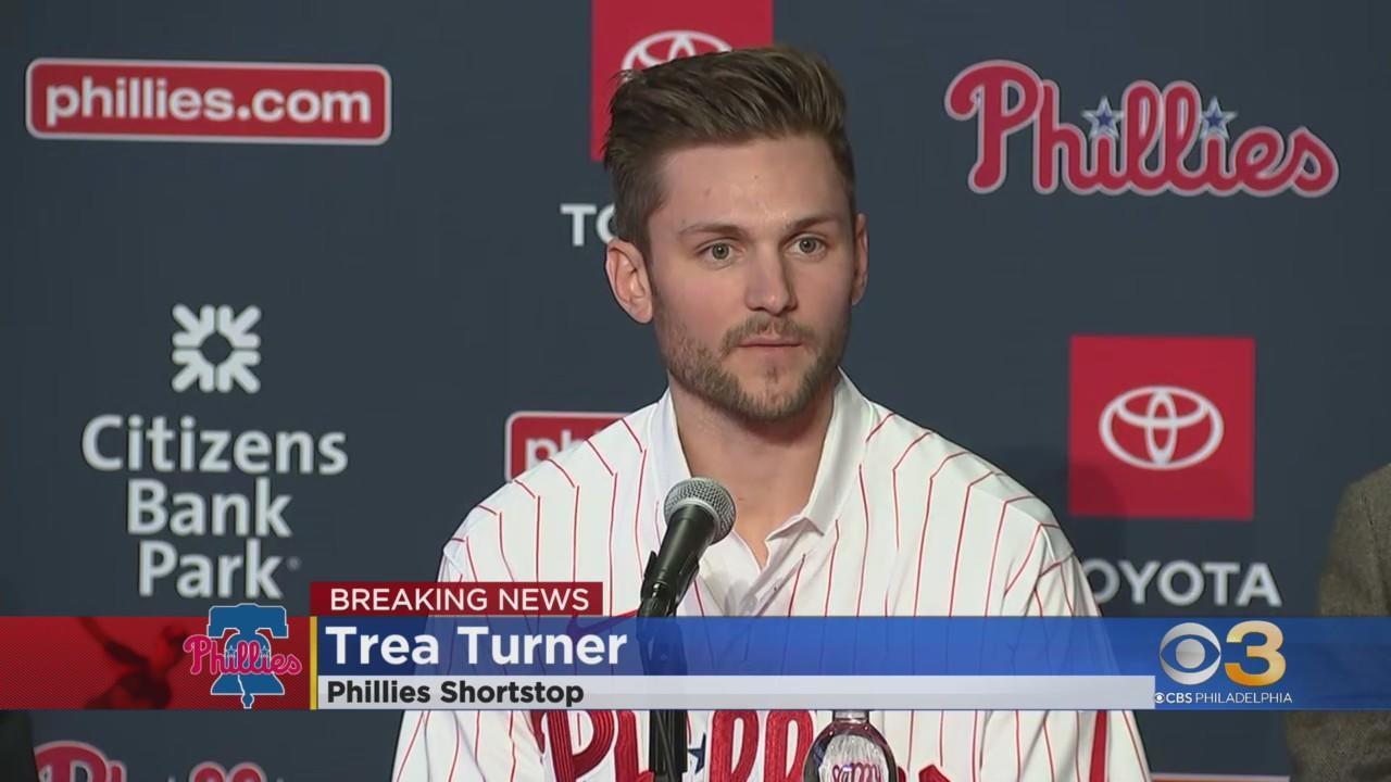 Trea Turner Phillies press conference live stream