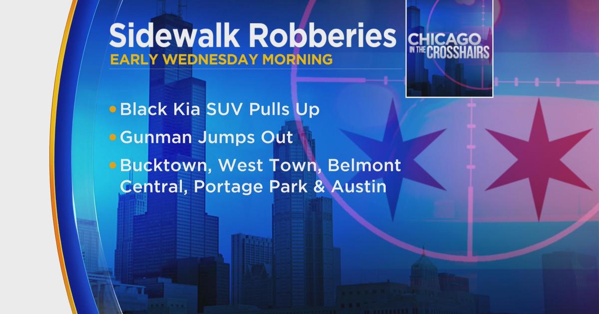 Police Warn Of Armed Robberies On West Northwest Sides Cbs Chicago