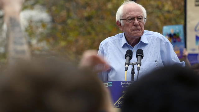 Sen. Bernie Sanders Rallies Voters In Pittsburgh Ahead Of Midterm Elections 
