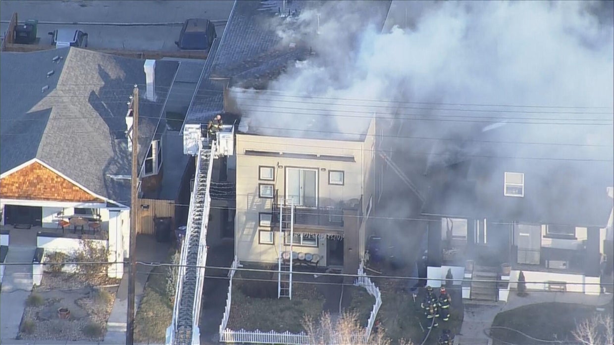 Denver firefighters rushed to a burning home near 19th and Irving ...