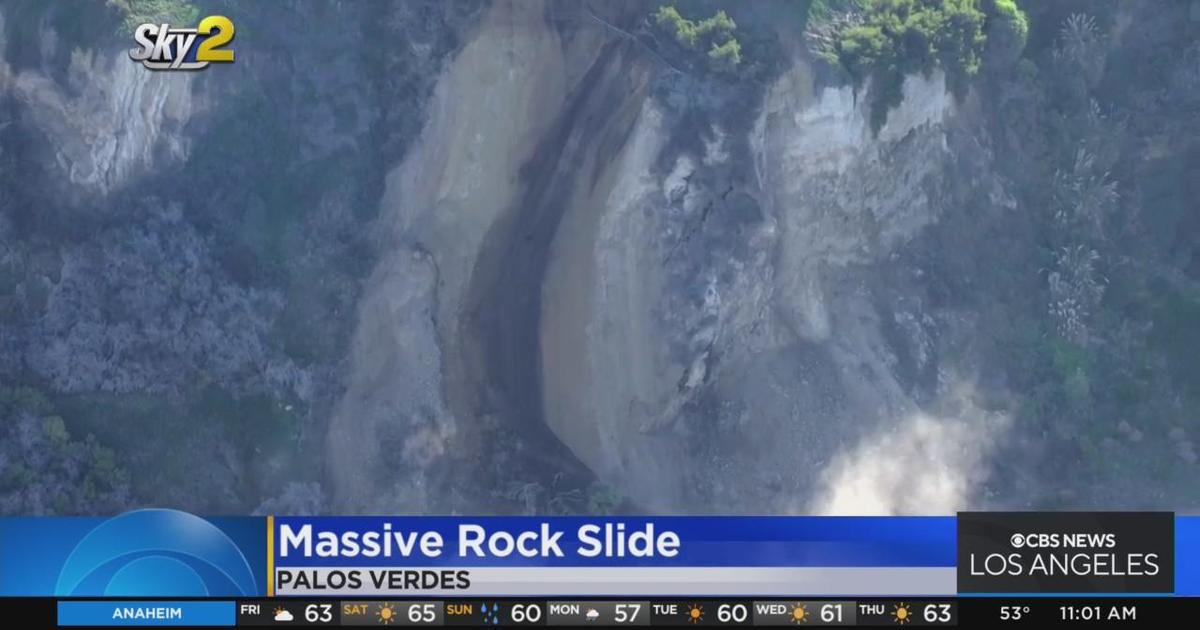 Large Landslide In Palos Verdes Estates CBS Los Angeles   688d5a0fe63179967eebb7eedc80f8ba 