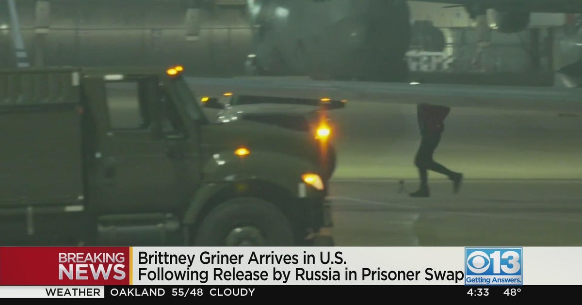 Brittney Griner arrives in U.S. following release by Russia in prisoner swap