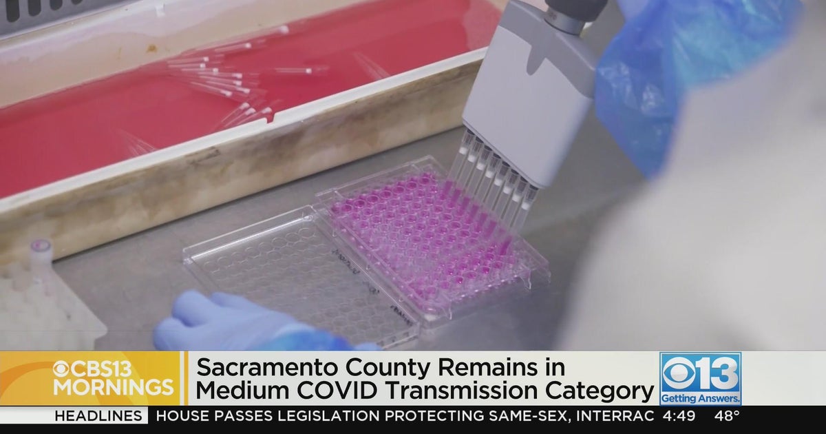 Sacramento County remains in medium COVID transmission category