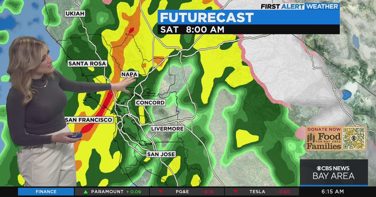 First Alert Weather forecast for Friday morning - CBS San Francisco