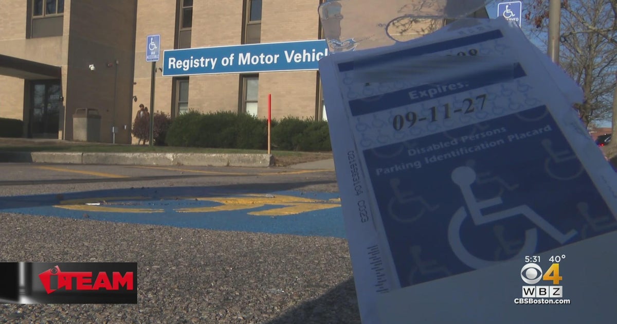 I-Team: Woman receives handicap placard from RMV for someone who died ...