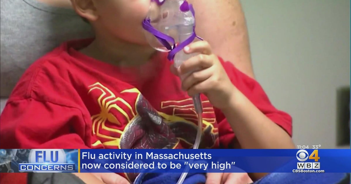 Health officials urge masks as flu cases spike in Massachusetts - CBS ...