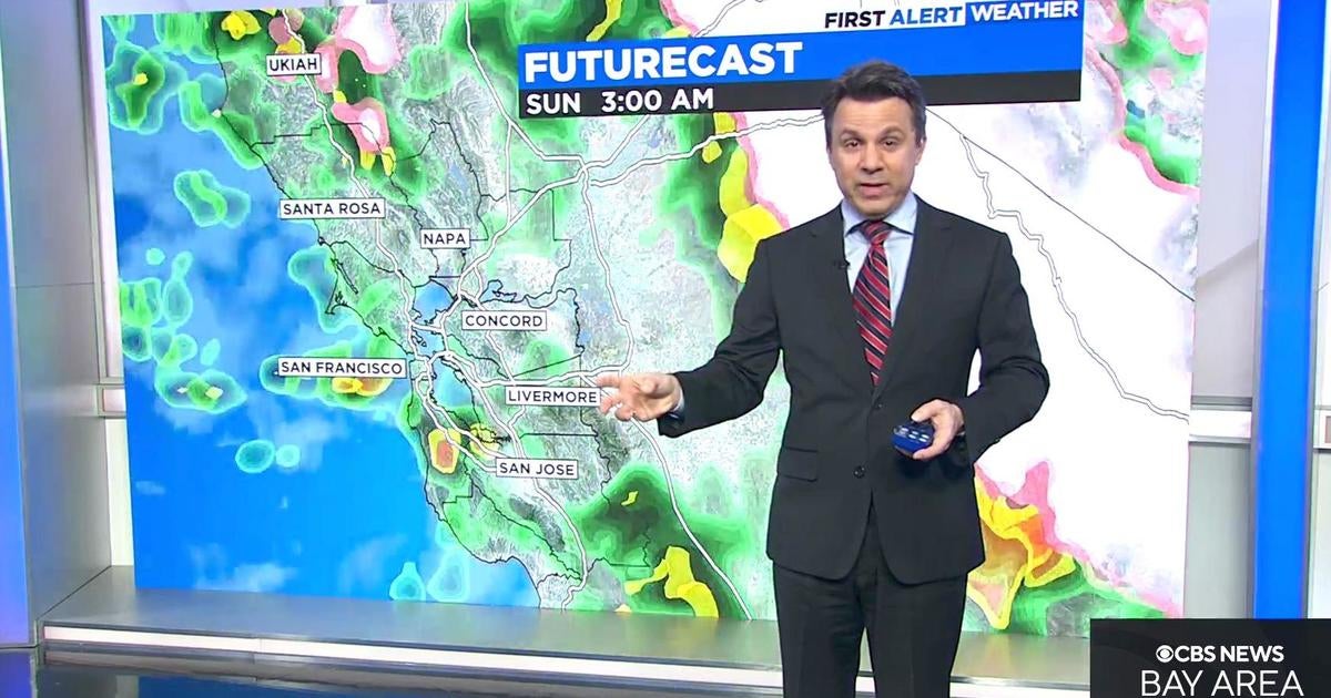 First Alert Weather Saturday Night Forecast - CBS San Francisco