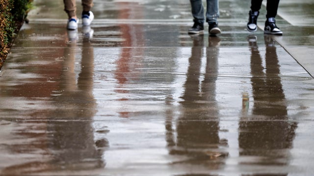 Rain in Los Angeles 