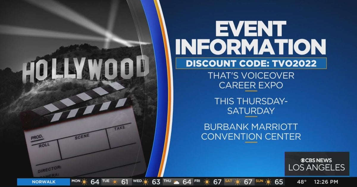 That's Voiceover Career Expo is this Thursday through Saturday in