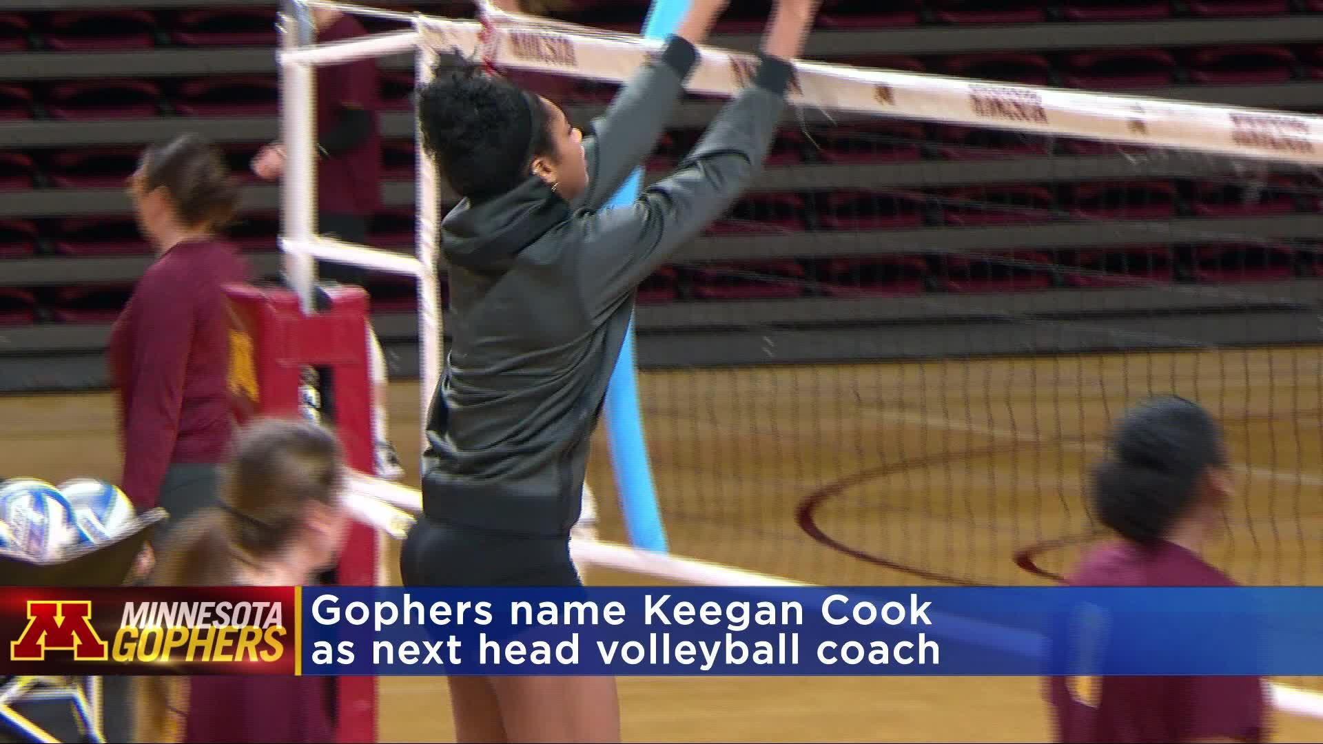 Keegan Cook named next Gophers volleyball coach