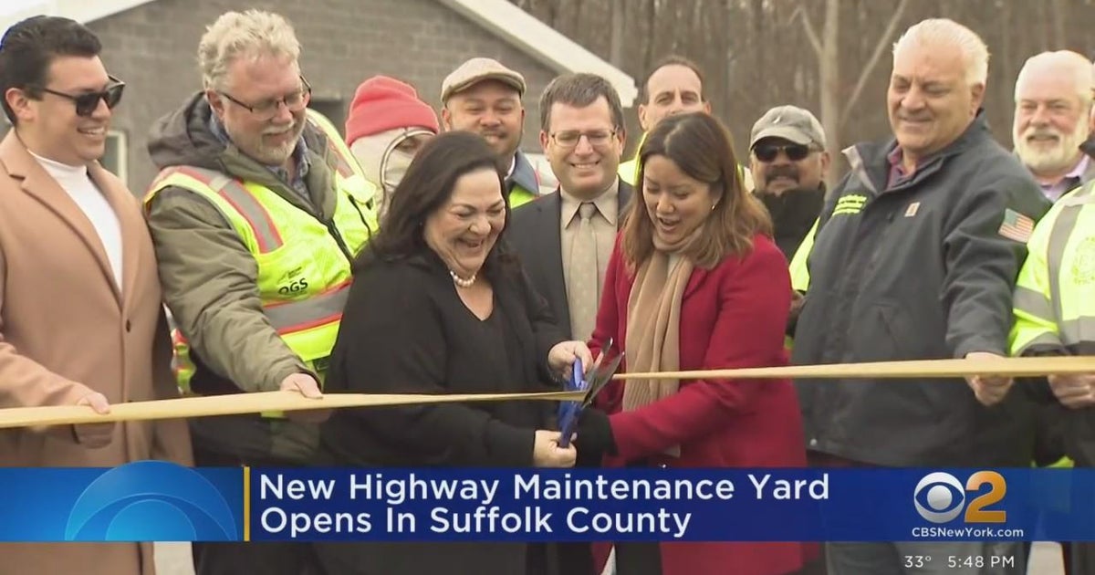New highway maintenance yard opens in Suffolk County CBS New York
