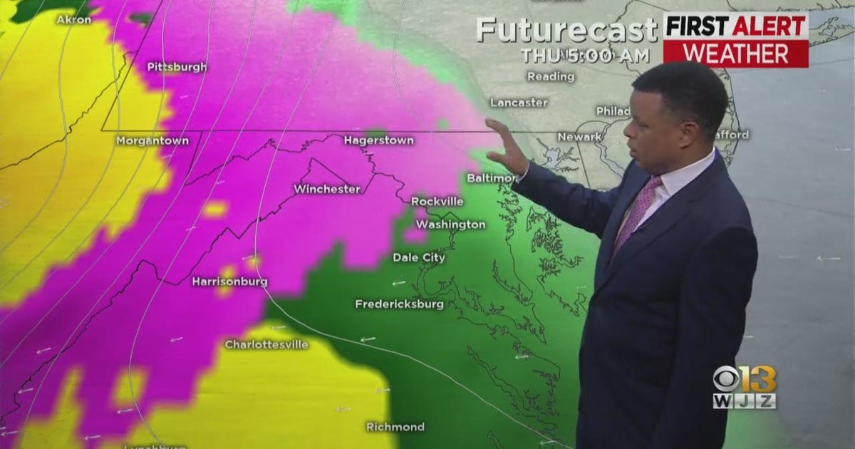 Derek Beasley Weather Tease CBS Baltimore
