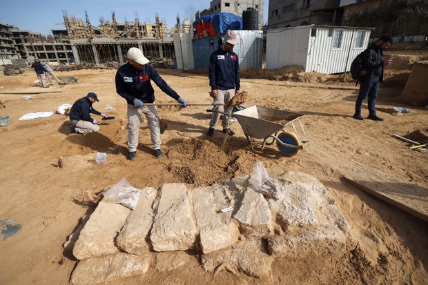 PALESTINIAN-ARCHAEOLOGY-GAZA 