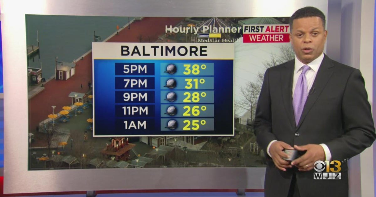 Derek Beasley Weather Tease CBS Baltimore