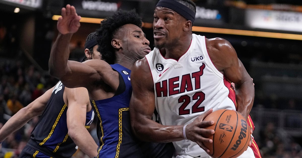 Butler’s late flurry helps Heat put away Pacers 87-82