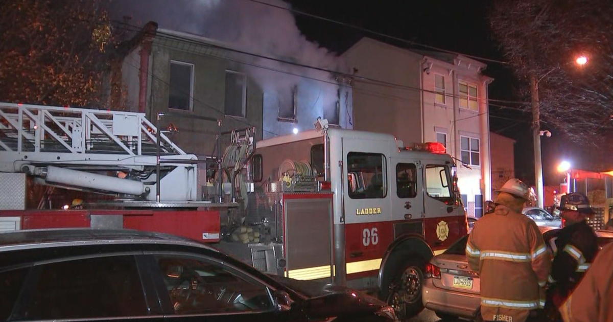 Fire at vacant West Philadelphia building deemed arson - CBS Philadelphia