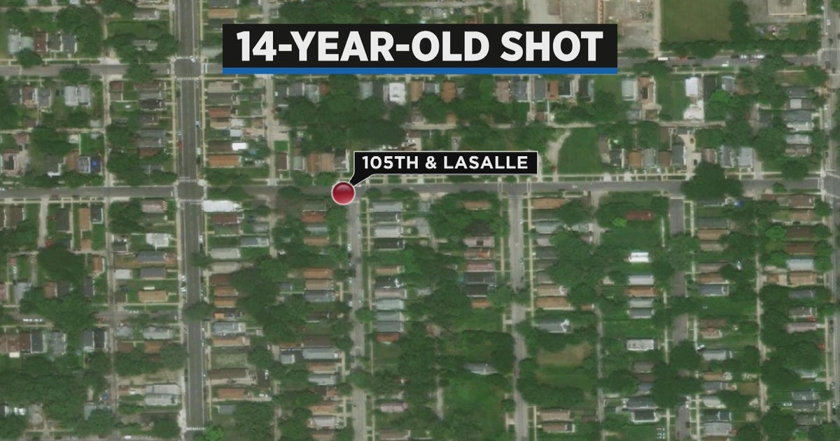 Teen grazed in leg by bullet in Roseland - CBS Chicago