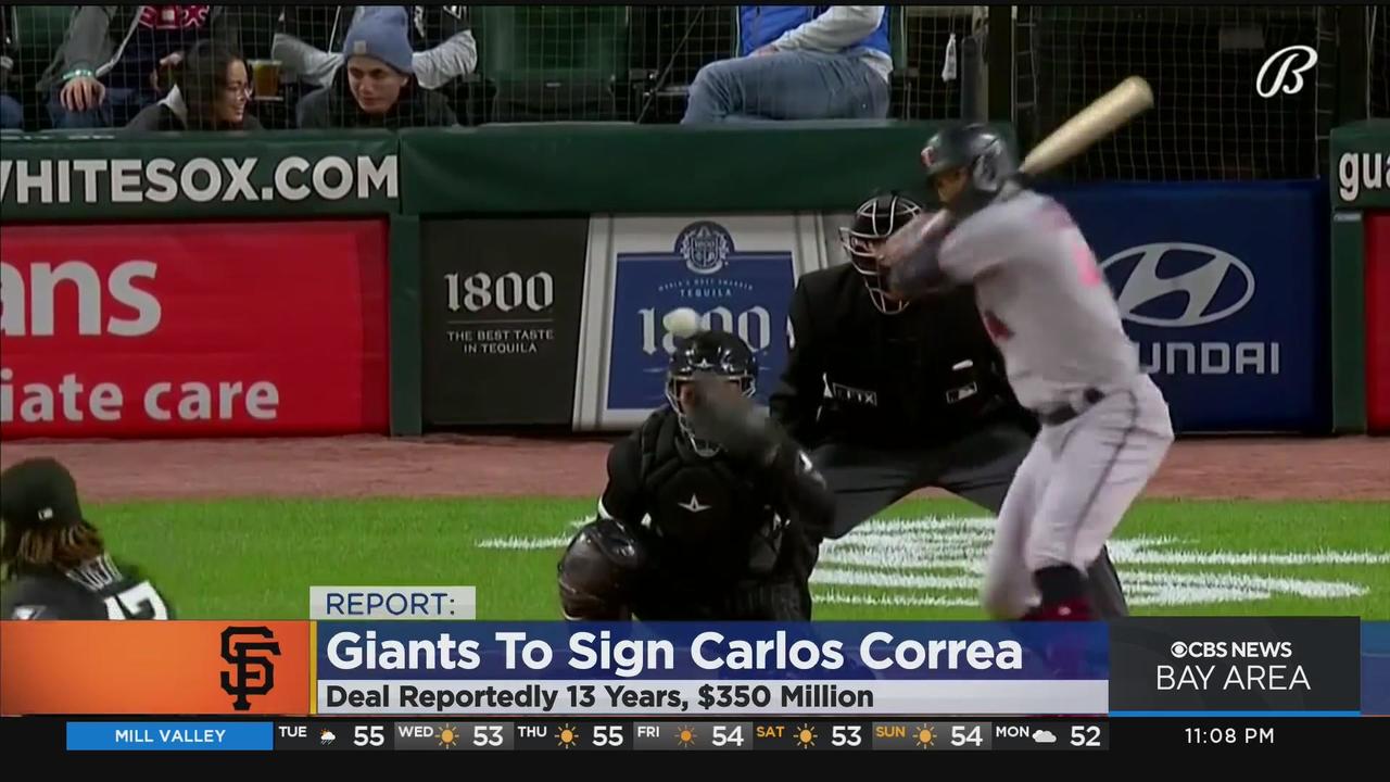 Carlos Correa agrees to 13-year, $350 million deal with San Francisco Giants,  ESPN reports - ABC13 Houston