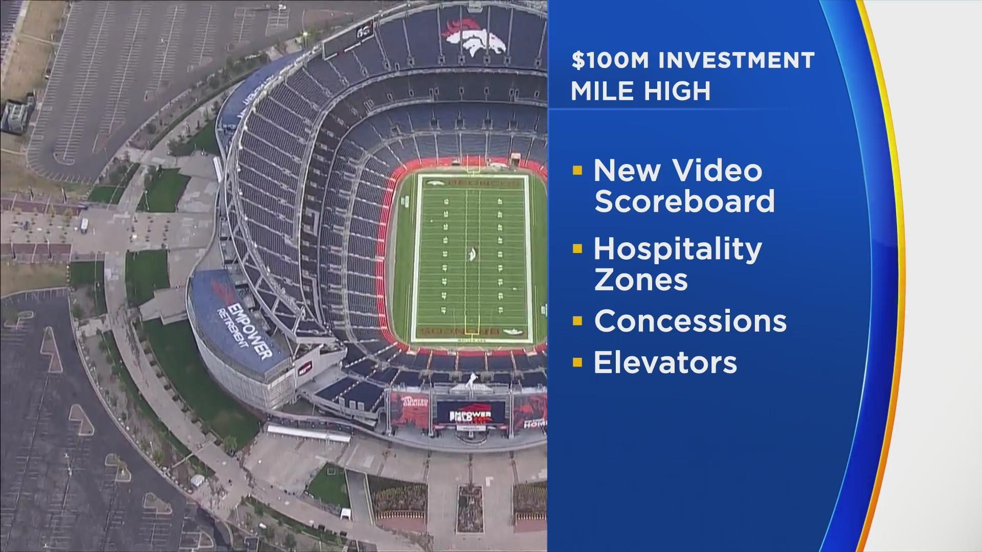 Denver Broncos Pour $100 Million Into Changes at Mile High