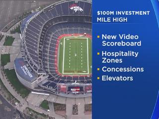 Denver Broncos announce details on $100 million dollar stadium upgrades - Mile  High Report