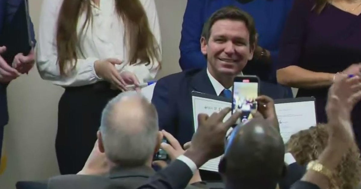 Gov. DeSantis indicators toll financial savings invoice