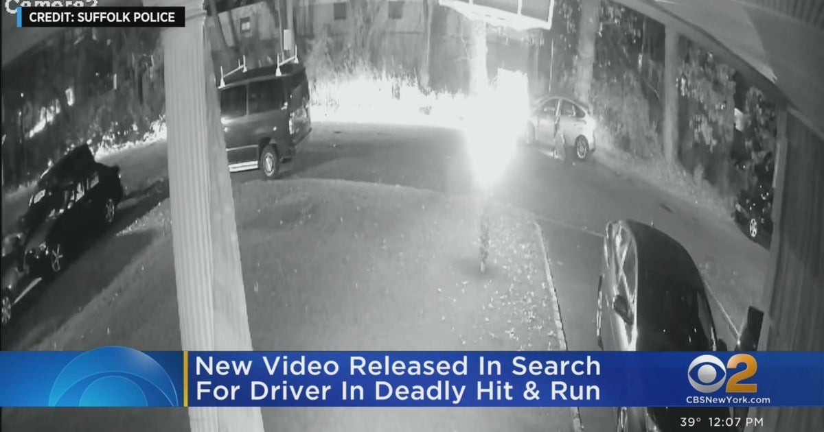 Search for driver in deadly Ronkonkoma hitandrun CBS New York
