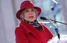 Jane Fonda Hosts Fire Drill Fridays In Washington, DC 