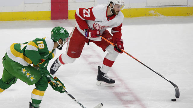 Kubalik has goal, 2 assists as Red Wings beat ducks 5-1