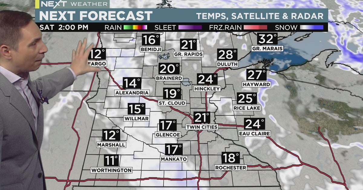 NEXT Weather: Flurries on Saturday as cold temps settle in