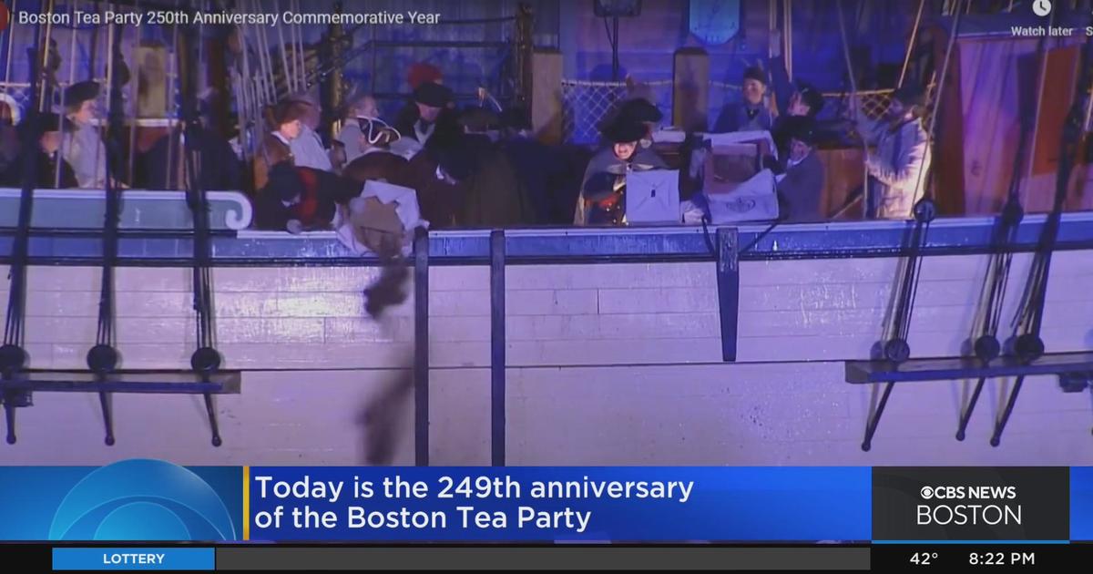 Tea being collected for 250th anniversary reenactment of Boston Tea