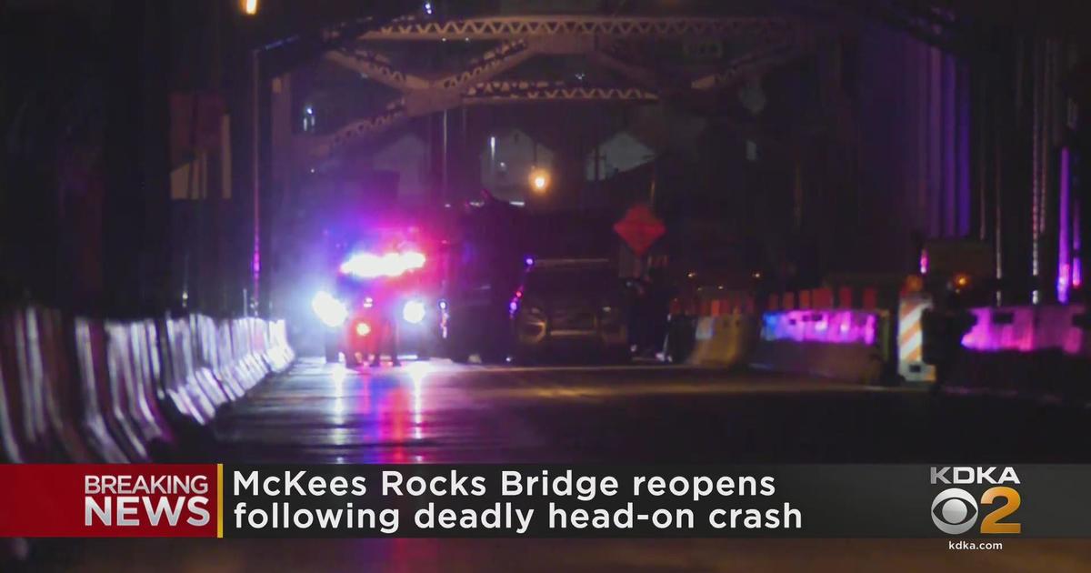 Headon collision on McKees Rocks Bridge leaves 1 dead, others injured