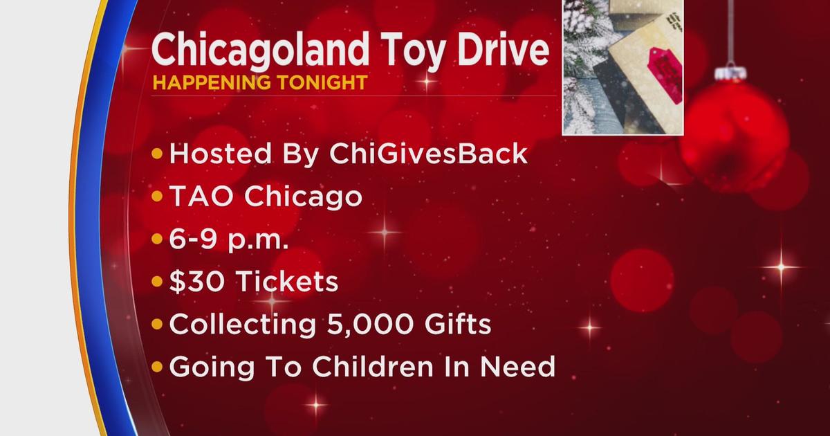 Chi Gives Back hosting 6th annual toy drive CBS Chicago