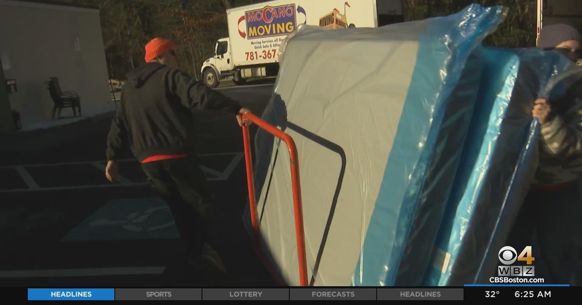 Westboro company's mattress donation helping charity change lives CBS
